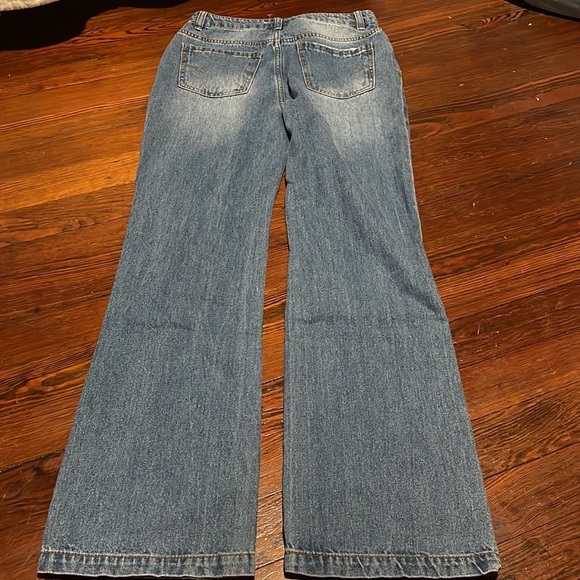 Habitual Girl’s High Waisted Jeans with Rips Size 14 - Picture 4 of 8